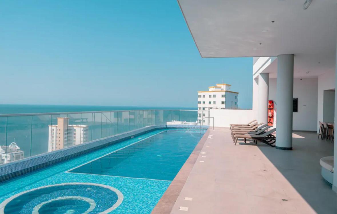 Con Hermosa Vista Al Mar Appartement